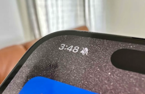 阜阳苹果15pro维修站分享如何隐藏iPhone15Pro上静音铃声图标 