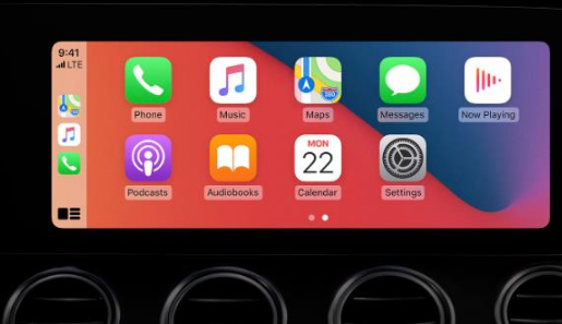 阜阳apple维修网点分享如何将iPhone连接到CarPlay 