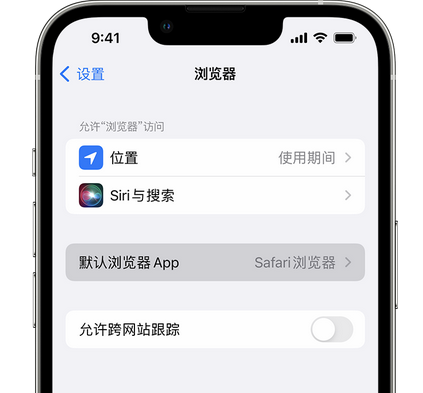 阜阳苹果手机维修店分享如何在iPhone上设置默认浏览器