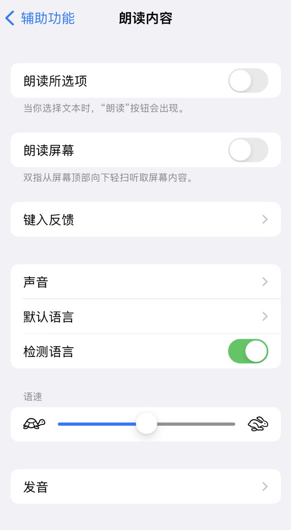 阜阳苹果服务网点分享iOS 16 小技巧：让 iPhone 朗读屏幕上的内容或所选择的文本 
